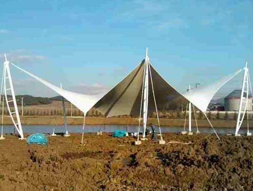 吉林長春膜結構建造在沙地應該如何固定? 吉林長春膜結構建造在沙地應該如何固定?